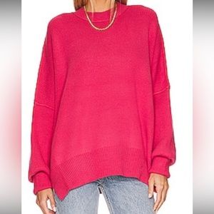 Free People Easy Street Tunic- Strawberry Spritz